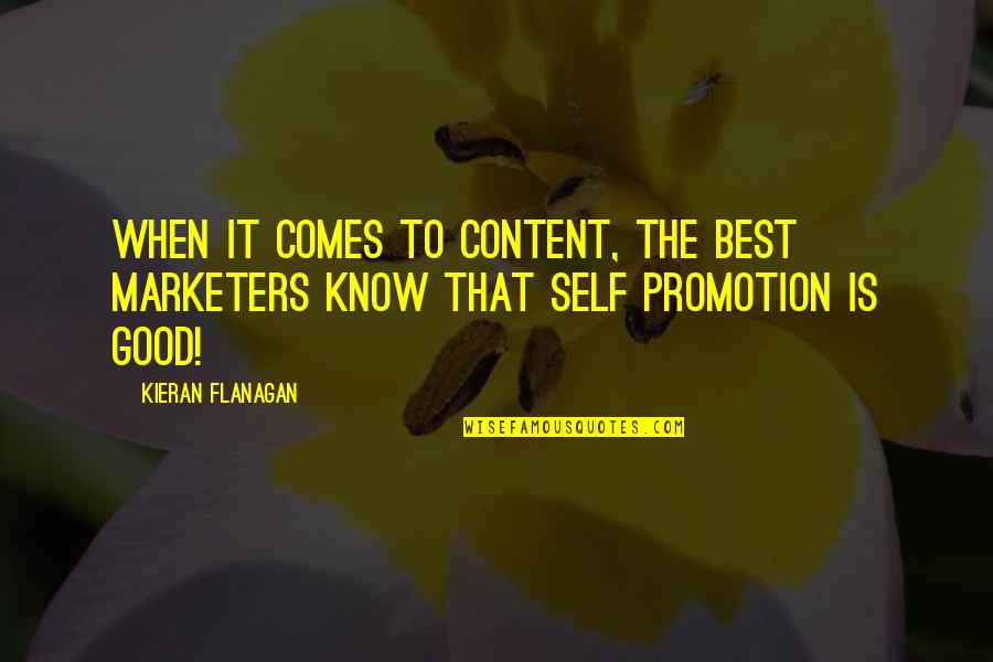 Future Nurse Practitioner Quotes By Kieran Flanagan: When it comes to content, the best marketers