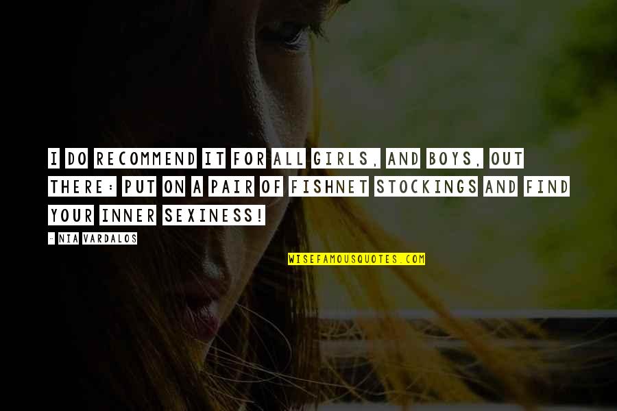 Futuristic Lyric Quotes By Nia Vardalos: I do recommend it for all girls, and Futuristic Lyric Quotes By Nia Vardalos: I do recommend it for all girls, and