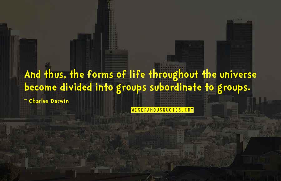 Fynders Quotes By Charles Darwin: And thus, the forms of life throughout the Fynders Quotes By Charles Darwin: And thus, the forms of life throughout the