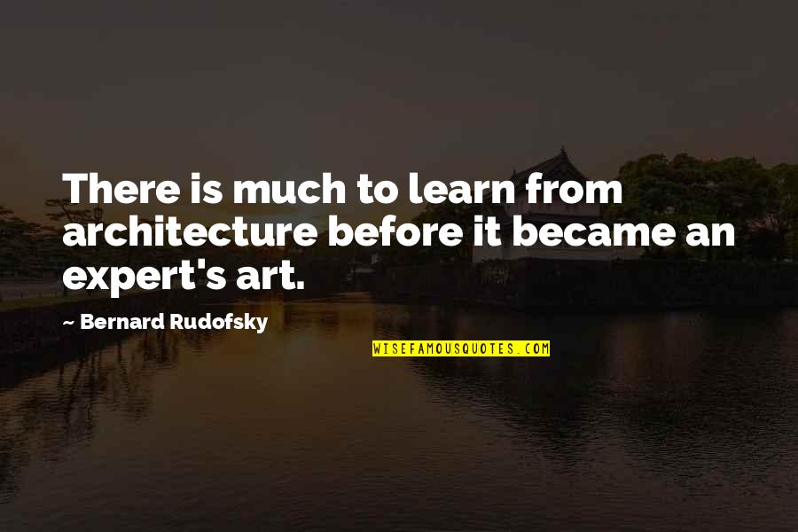 G Derm Quotes By Bernard Rudofsky: There is much to learn from architecture before G Derm Quotes By Bernard Rudofsky: There is much to learn from architecture before