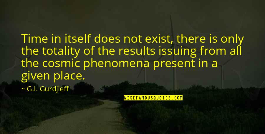 G I Gurdjieff Quotes By G.I. Gurdjieff: Time in itself does not exist, there is G I Gurdjieff Quotes By G.I. Gurdjieff: Time in itself does not exist, there is