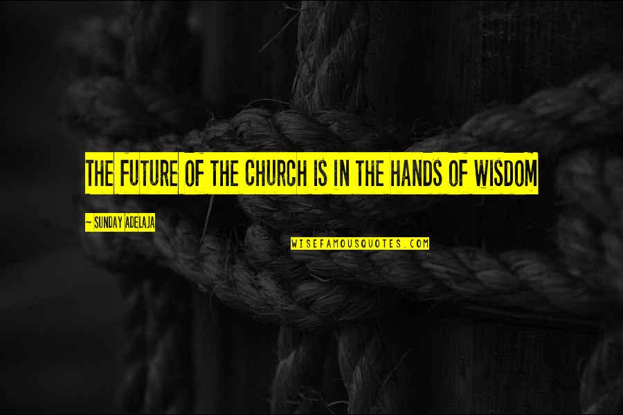 G R Gsz Ll S Quotes By Sunday Adelaja: The future of the Church is in the