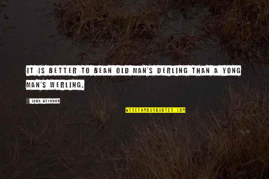 Gabfest Quotes By John Heywood: It is better to beAn old man's derling