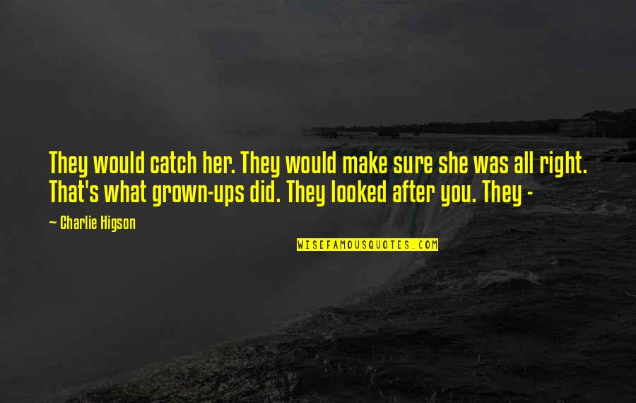 Gaddar Quotes By Charlie Higson: They would catch her. They would make sure Gaddar Quotes By Charlie Higson: They would catch her. They would make sure