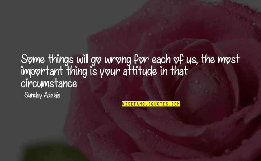 Galat Sangat Quotes By Sunday Adelaja: Some things will go wrong for each of Galat Sangat Quotes By Sunday Adelaja: Some things will go wrong for each of