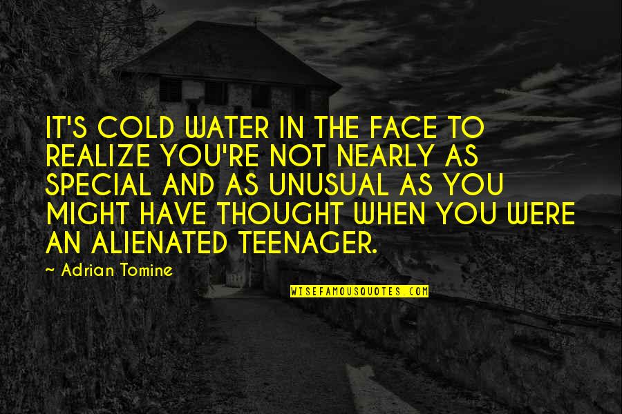 Galleys In Publishing Quotes By Adrian Tomine: IT'S COLD WATER IN THE FACE TO REALIZE Galleys In Publishing Quotes By Adrian Tomine: IT'S COLD WATER IN THE FACE TO REALIZE