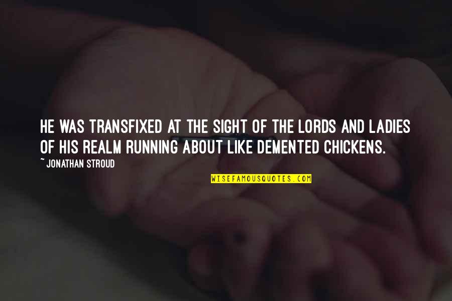 Gamboa Boxer Quotes By Jonathan Stroud: He was transfixed at the sight of the