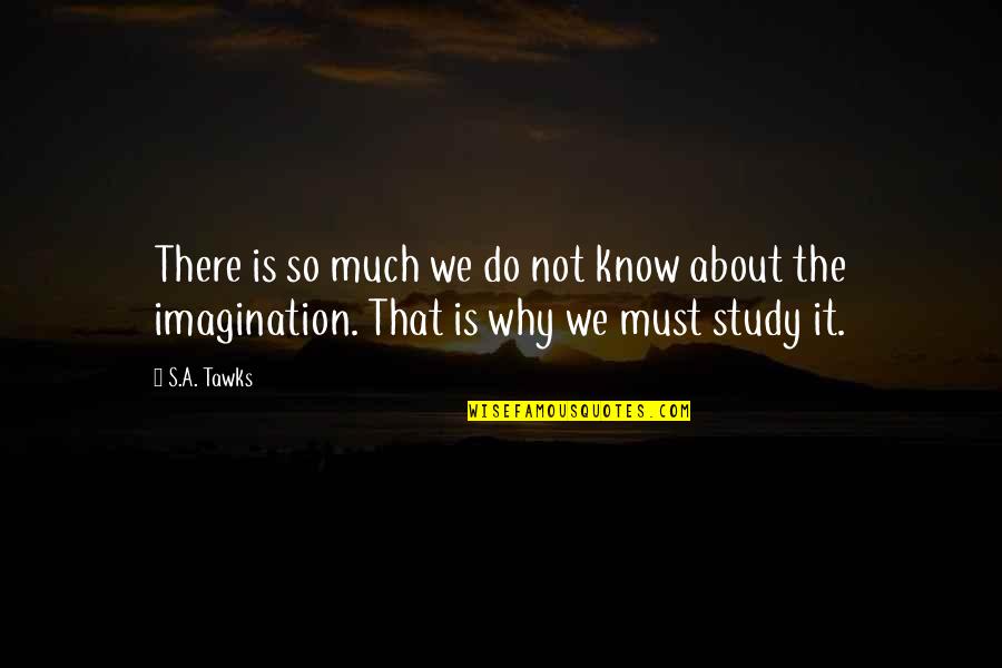 Gandalf Rohan Quotes By S.A. Tawks: There is so much we do not know