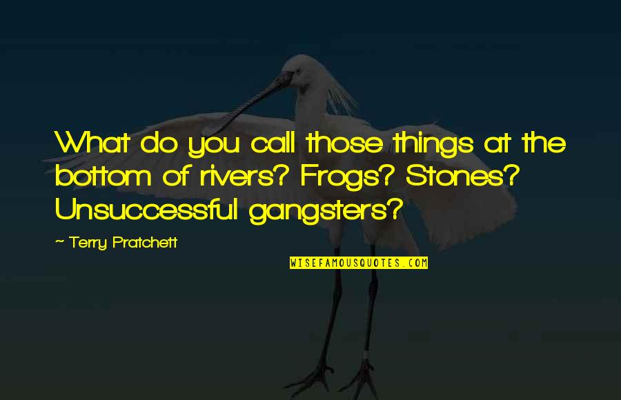 Gangsters Quotes By Terry Pratchett: What do you call those things at the