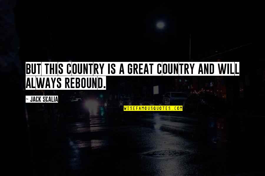 Gapers Inflatable Plugs Quotes By Jack Scalia: But this country is a great country and