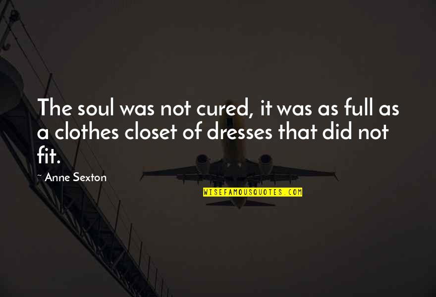 Garrafas Termicas Quotes By Anne Sexton: The soul was not cured, it was as Garrafas Termicas Quotes By Anne Sexton: The soul was not cured, it was as