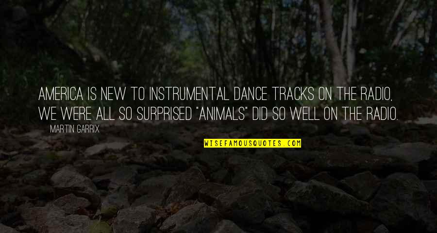 Garrix Martin Quotes By Martin Garrix: America is new to instrumental dance tracks on