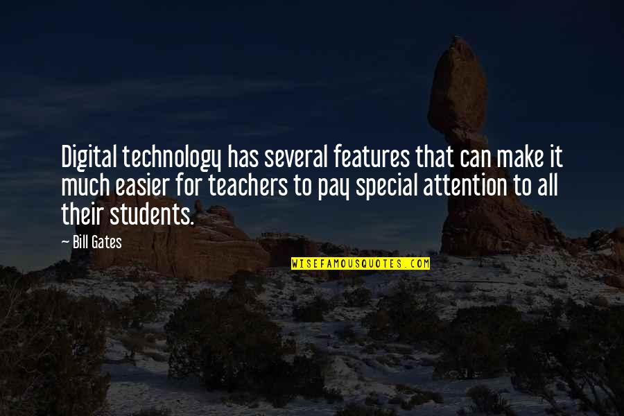 Garrus Quote Quotes By Bill Gates: Digital technology has several features that can make Garrus Quote Quotes By Bill Gates: Digital technology has several features that can make