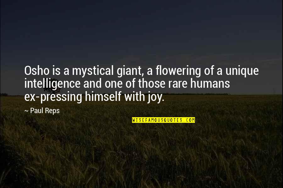 Gasing Tradisional Quotes By Paul Reps: Osho is a mystical giant, a flowering of Gasing Tradisional Quotes By Paul Reps: Osho is a mystical giant, a flowering of