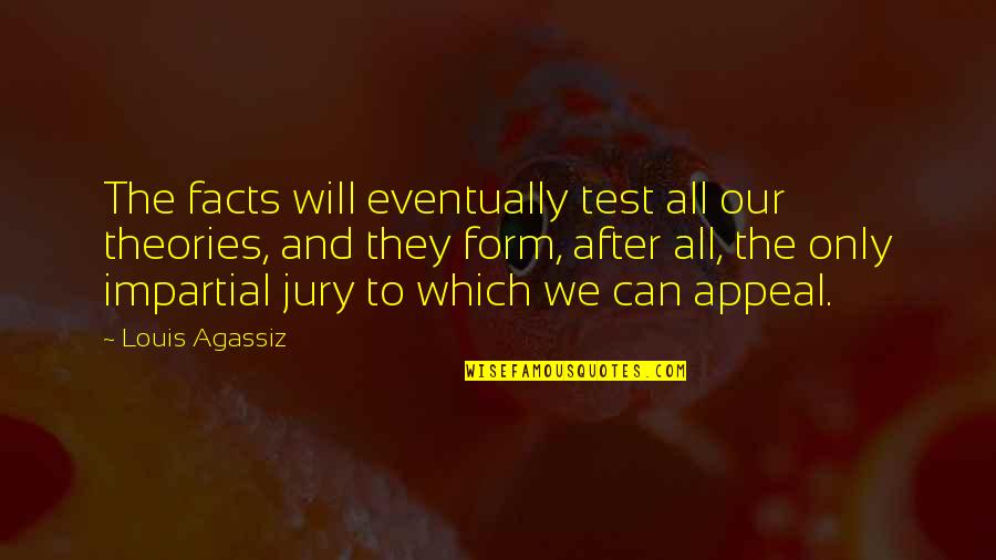 Gatherwright Freeman Quotes By Louis Agassiz: The facts will eventually test all our theories,