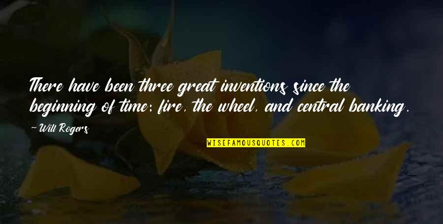 Gatsby And Daisy Meeting Quotes By Will Rogers: There have been three great inventions since the