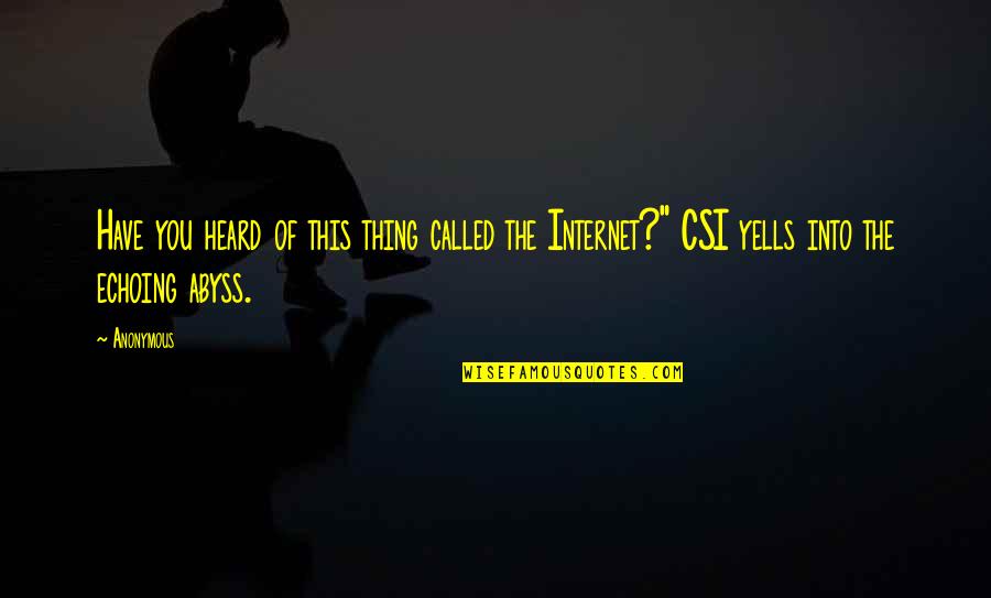 Gatsby Old Sport Quotes By Anonymous: Have you heard of this thing called the