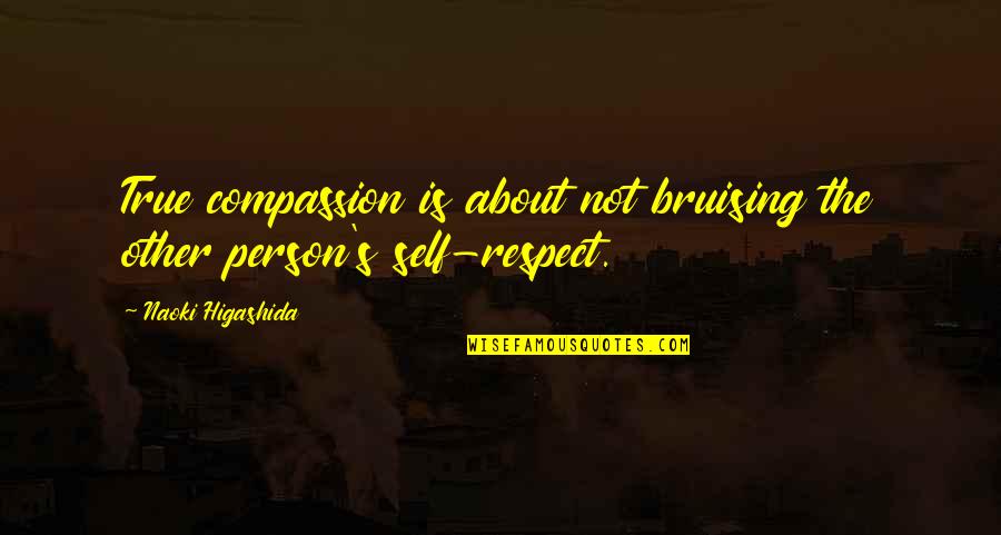 Gattaca Vincent And Jerome Quotes By Naoki Higashida: True compassion is about not bruising the other Gattaca Vincent And Jerome Quotes By Naoki Higashida: True compassion is about not bruising the other