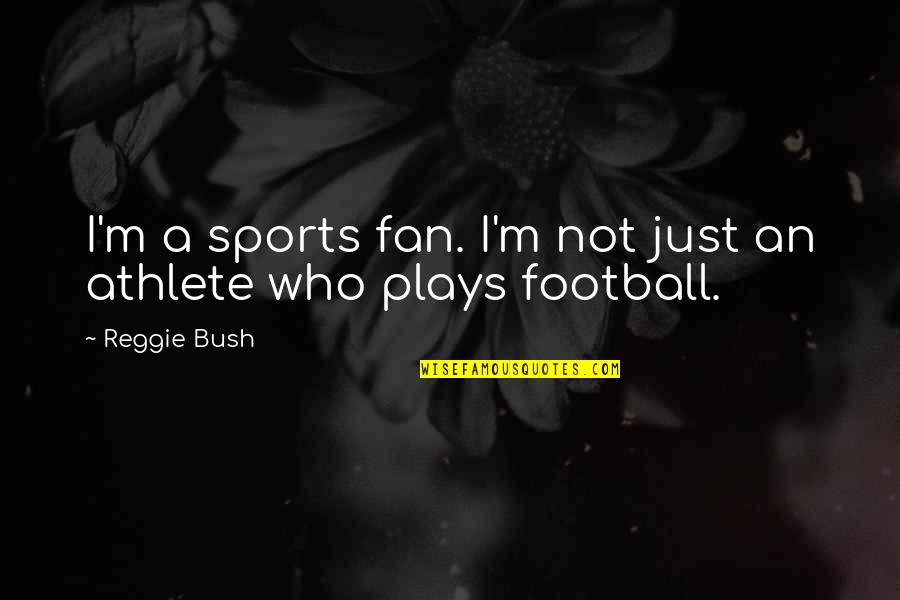 Gavel To Gavel Quotes By Reggie Bush: I'm a sports fan. I'm not just an