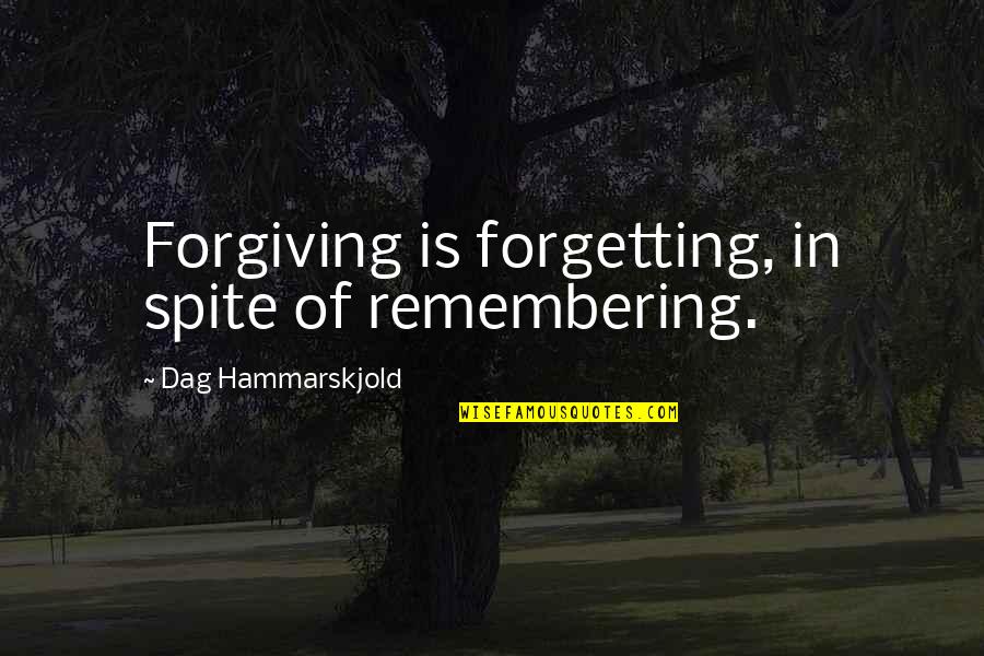 Gavilanes De Matamoros Quotes By Dag Hammarskjold: Forgiving is forgetting, in spite of remembering. Gavilanes De Matamoros Quotes By Dag Hammarskjold: Forgiving is forgetting, in spite of remembering.