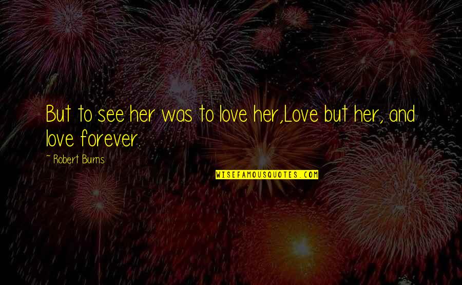 Gebouwenverzekering Quotes By Robert Burns: But to see her was to love her,Love