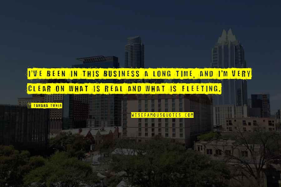 Gedding Quotes By Tamara Tunie: I've been in this business a long time,