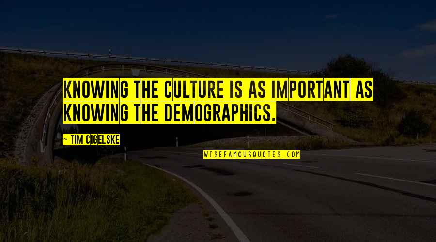 Gelderman Abbotsford Quotes By Tim Cigelske: Knowing the culture is as important as knowing