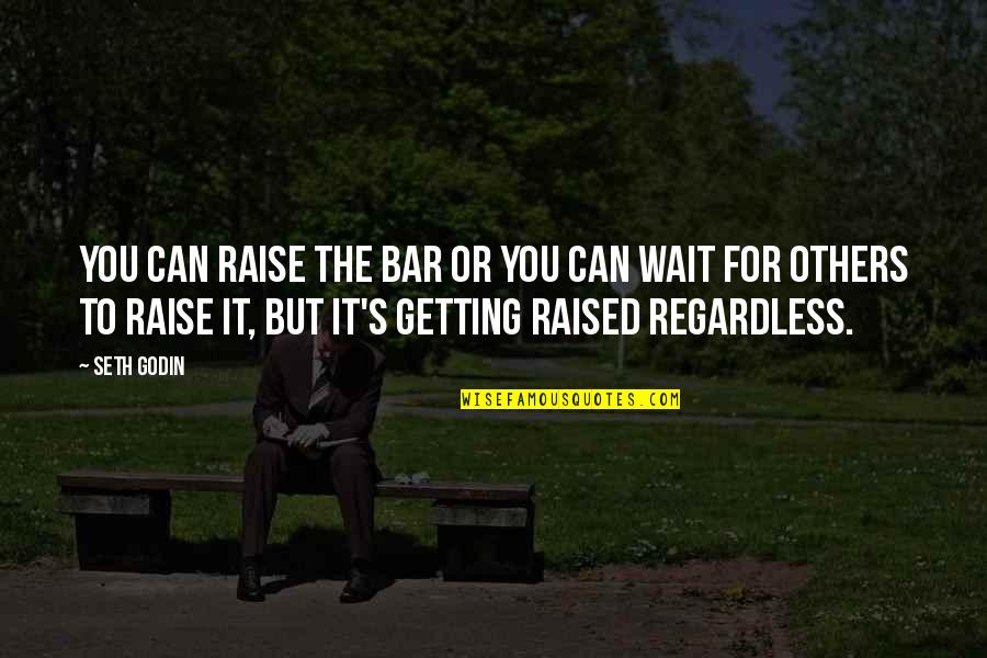 Geleerd Synoniem Quotes By Seth Godin: You can raise the bar or you can Geleerd Synoniem Quotes By Seth Godin: You can raise the bar or you can