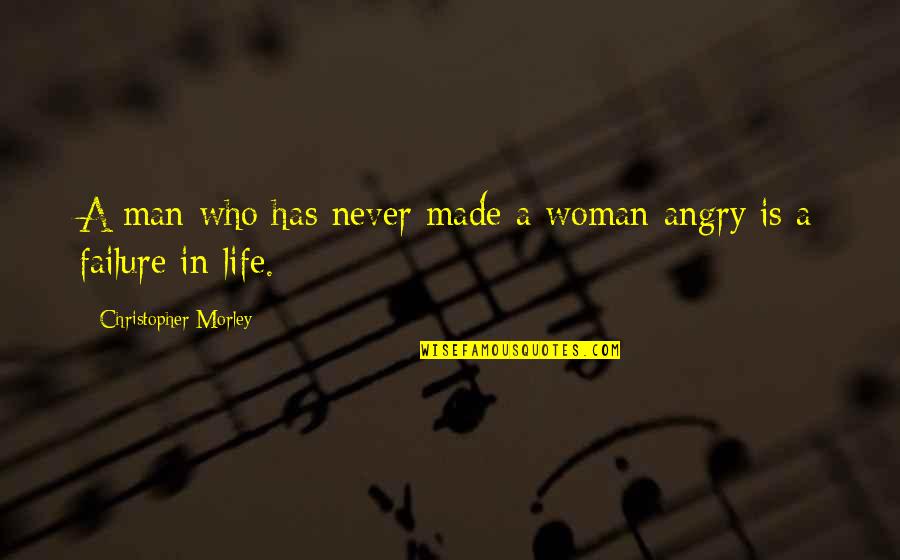 Gender Equality In School Quotes By Christopher Morley: A man who has never made a woman Gender Equality In School Quotes By Christopher Morley: A man who has never made a woman