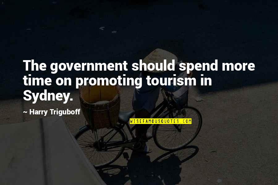 Genelev Adresleri Quotes By Harry Triguboff: The government should spend more time on promoting