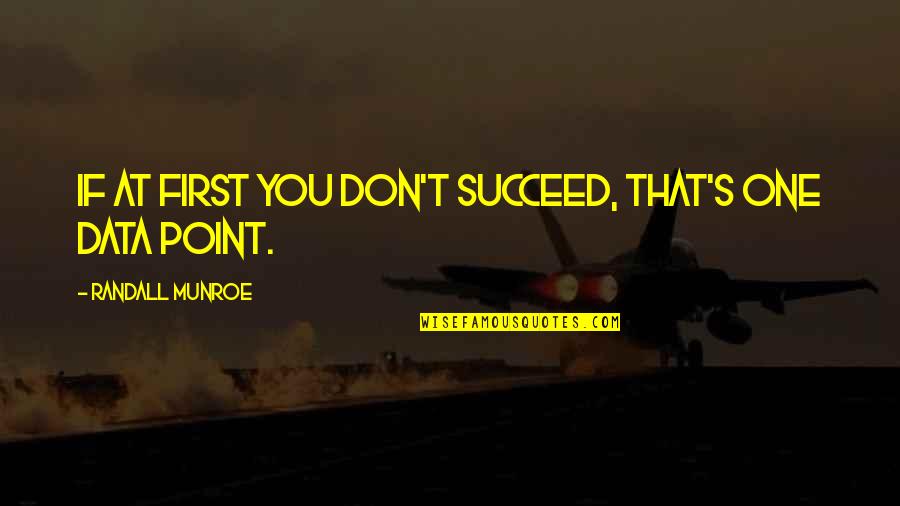 Generosa Ammon Quotes By Randall Munroe: If at first you don't succeed, that's one Generosa Ammon Quotes By Randall Munroe: If at first you don't succeed, that's one