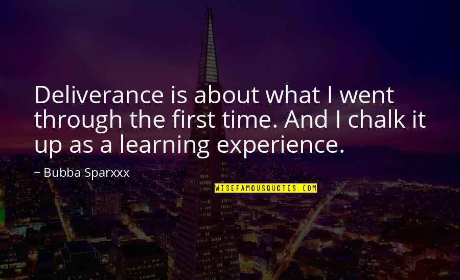 Genno D Quotes By Bubba Sparxxx: Deliverance is about what I went through the