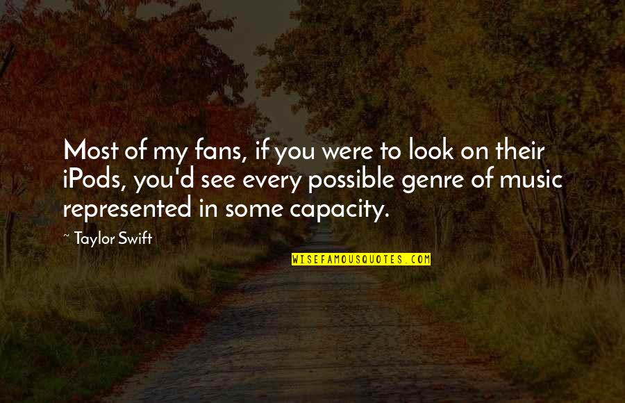 Genre Of Music Quotes By Taylor Swift: Most of my fans, if you were to Genre Of Music Quotes By Taylor Swift: Most of my fans, if you were to