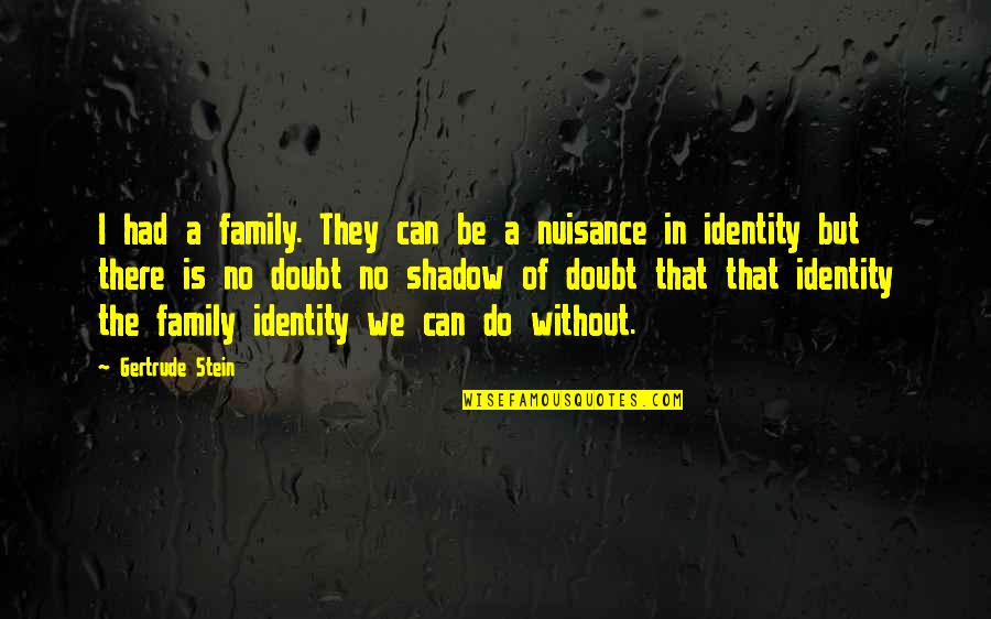 Gentempo Mcall Quotes By Gertrude Stein: I had a family. They can be a