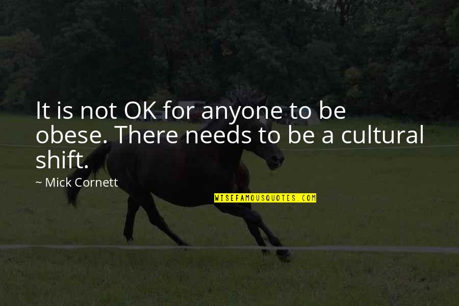 Gentlemen Broncos Quotes By Mick Cornett: It is not OK for anyone to be