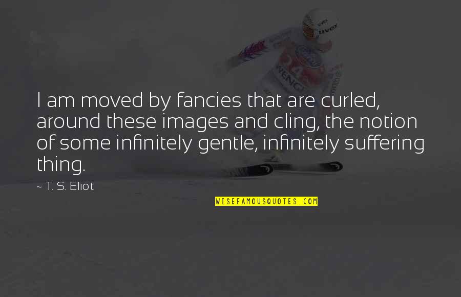 Gentle's Quotes By T. S. Eliot: I am moved by fancies that are curled,