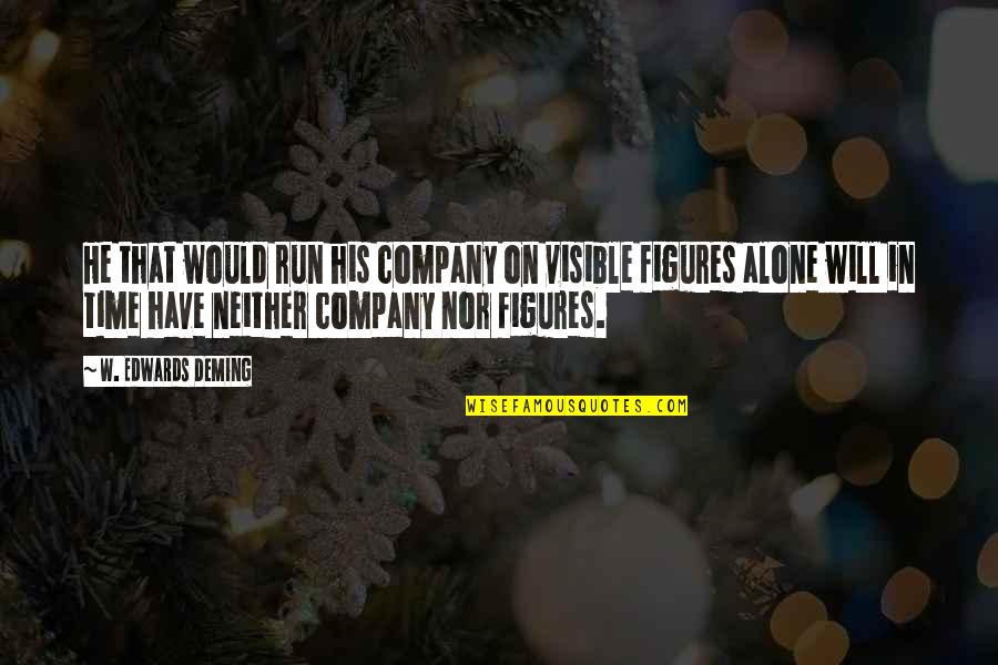 Genuineness Friendship Quotes By W. Edwards Deming: He that would run his company on visible Genuineness Friendship Quotes By W. Edwards Deming: He that would run his company on visible