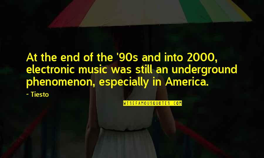 Geometra Papilionaria Quotes By Tiesto: At the end of the '90s and into