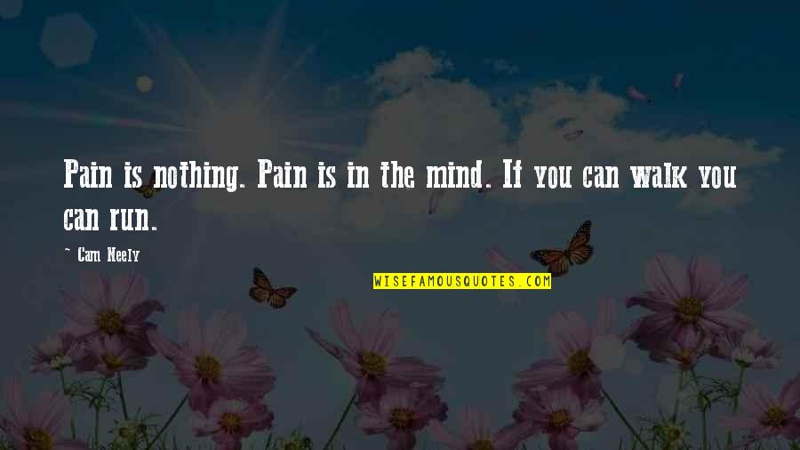 George W Ferris Quotes By Cam Neely: Pain is nothing. Pain is in the mind.