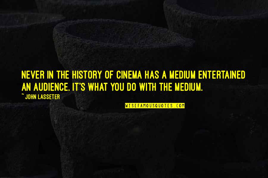 George Washington Carver Peanut Quotes By John Lasseter: Never in the history of cinema has a George Washington Carver Peanut Quotes By John Lasseter: Never in the history of cinema has a