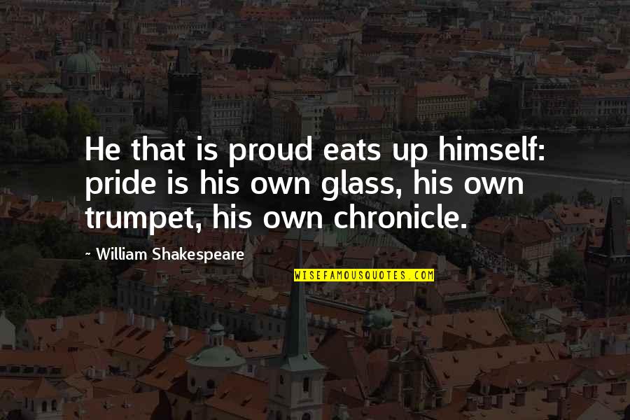 Get Competitive Car Insurance Quotes By William Shakespeare: He that is proud eats up himself: pride