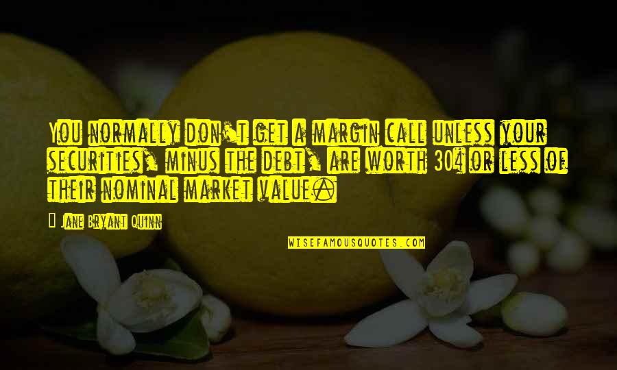 Get Security Quotes By Jane Bryant Quinn: You normally don't get a margin call unless Get Security Quotes By Jane Bryant Quinn: You normally don't get a margin call unless