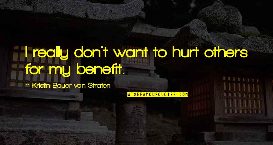 Getopt Remove Quotes By Kristin Bauer Van Straten: I really don't want to hurt others for