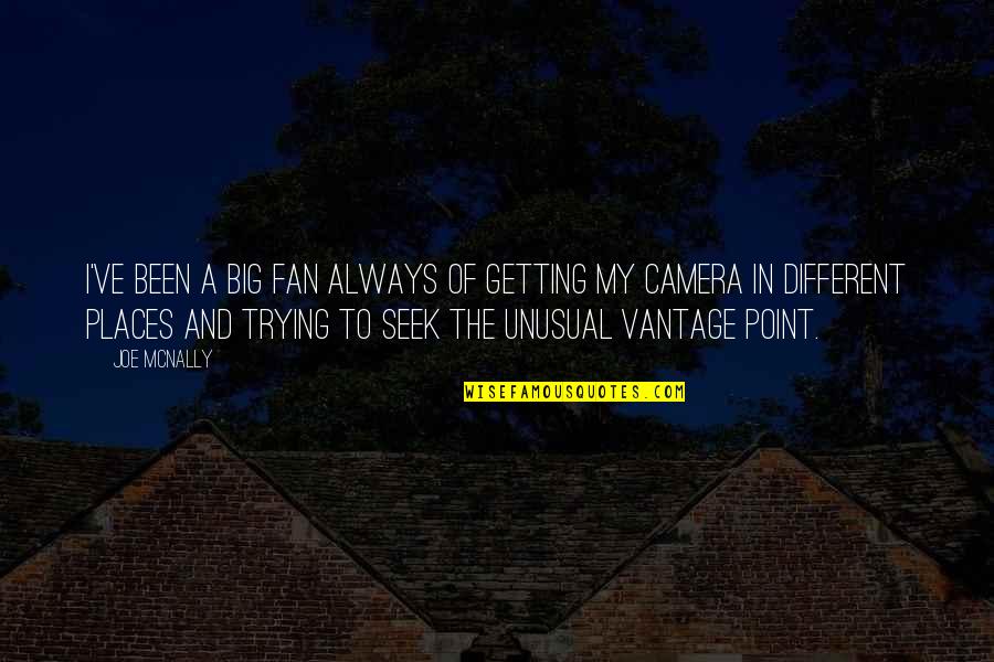 Getting To The Point Quotes By Joe McNally: I've been a big fan always of getting Getting To The Point Quotes By Joe McNally: I've been a big fan always of getting