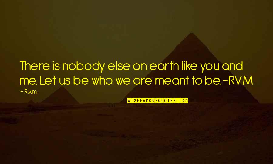 Ghanekar Movie Quotes By R.v.m.: There is nobody else on earth like you