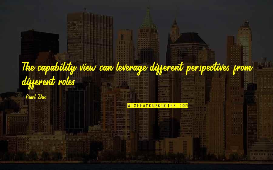 Ghirri Gearbox Quotes By Pearl Zhu: The capability view can leverage different perspectives from