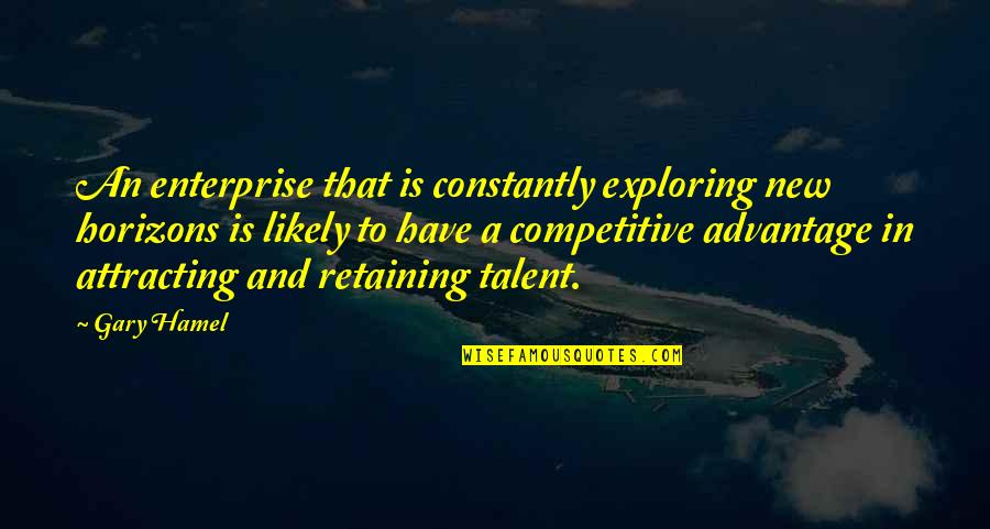 Ghostbusters Statue Of Liberty Quotes By Gary Hamel: An enterprise that is constantly exploring new horizons Ghostbusters Statue Of Liberty Quotes By Gary Hamel: An enterprise that is constantly exploring new horizons