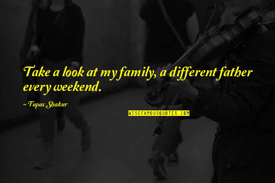 Giaguaro Panther Quotes By Tupac Shakur: Take a look at my family, a different Giaguaro Panther Quotes By Tupac Shakur: Take a look at my family, a different
