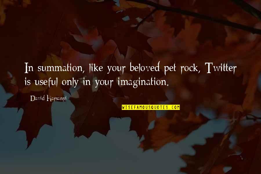 Gianfrancesco Accounting Quotes By David Harsanyi: In summation, like your beloved pet rock, Twitter Gianfrancesco Accounting Quotes By David Harsanyi: In summation, like your beloved pet rock, Twitter
