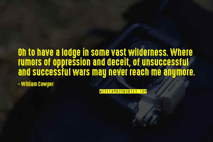 Giannias Antonpounmpo Quotes By William Cowper: Oh to have a lodge in some vast Giannias Antonpounmpo Quotes By William Cowper: Oh to have a lodge in some vast